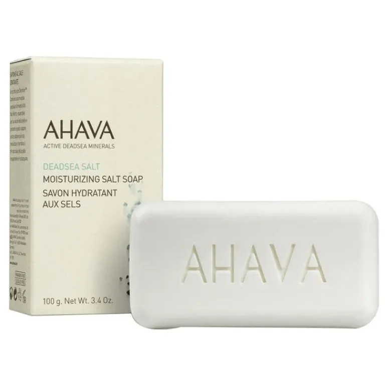 Ahava Gezichtsreiniging|Deadsea Salt Moisturizing Salt Soap 100 gram