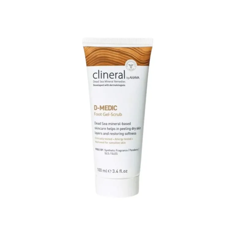 Ahava Hand-En Voetverzorging|D-Medic Foot Gel-Scrub