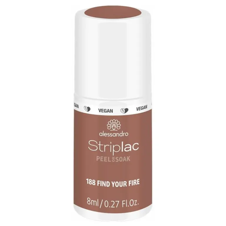 Alessandro Gel Nagellak|Striplac Peel Or Soak 188 Find Your Fire