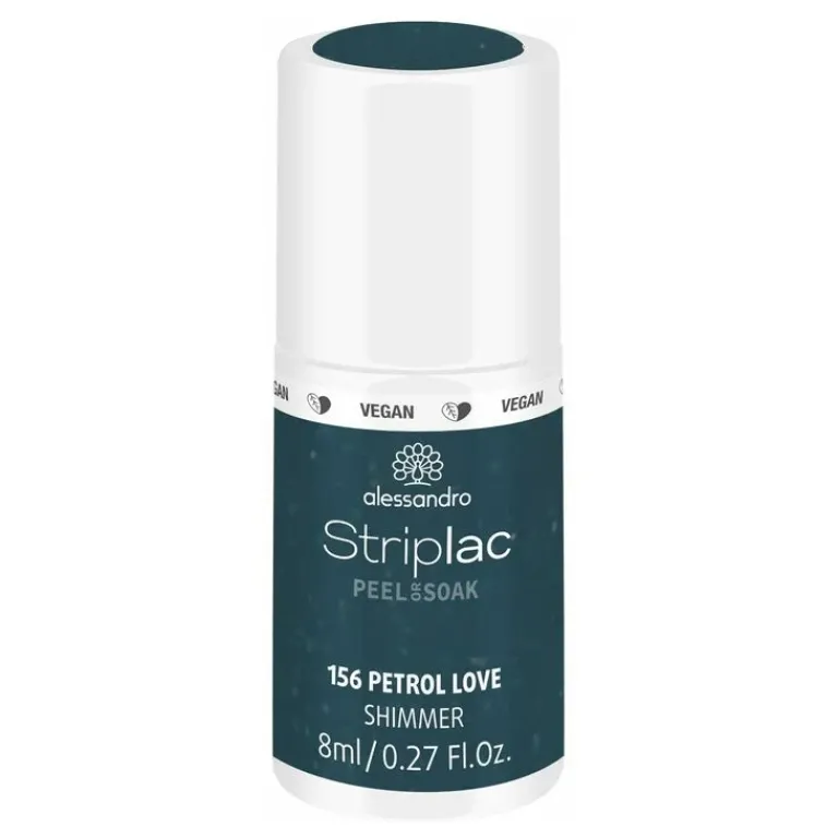 Alessandro Gel Nagellak|Striplac Peel Or Soak 156 Petrol Love