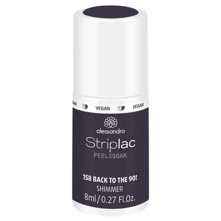 Alessandro Gel Nagellak|Striplac Peel Or Soak 158 Back To The 90!