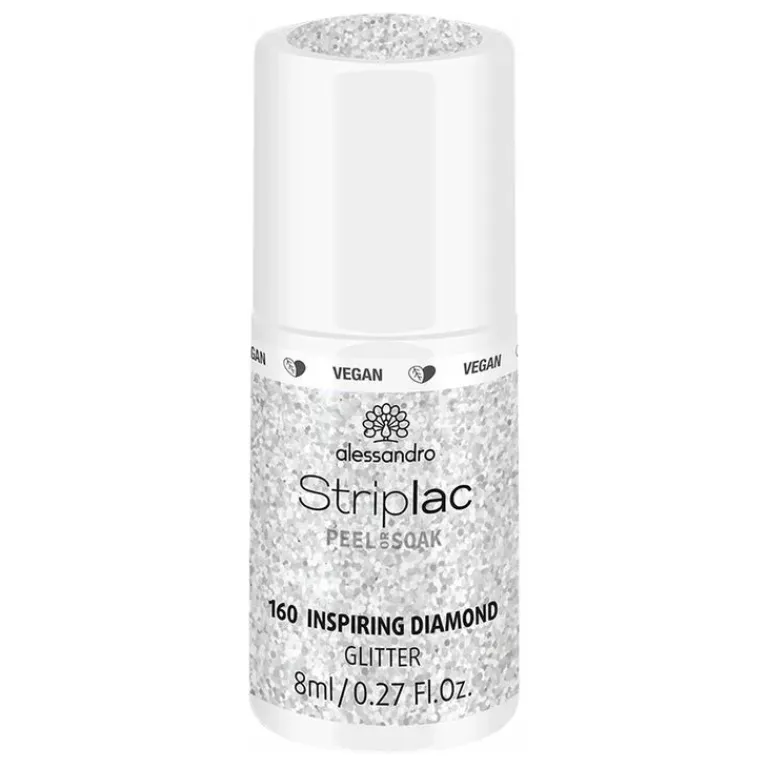 Alessandro Gel Nagellak|Striplac Peel Or Soak 160 Inspiring Diamond