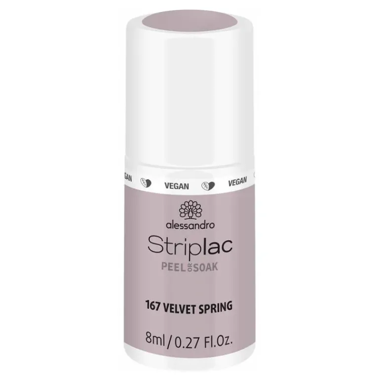 Alessandro Gel Nagellak|Striplac Peel Or Soak 167 Velvet Spring