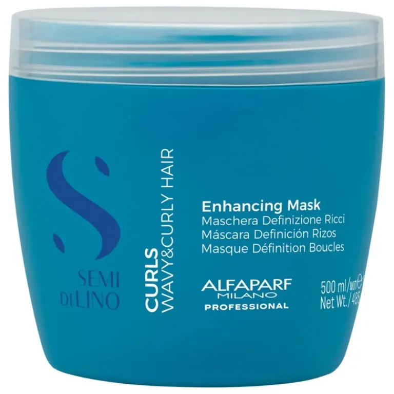 Alfaparf Milano Haarmasker|Semi Di Lino Curls Curl Enhancing Masker