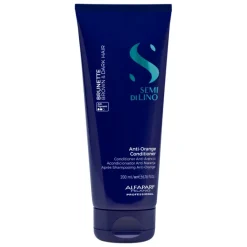 Alfaparf Milano Conditioner|Semi Di Lino Brunette Anti-Orange Conditioner