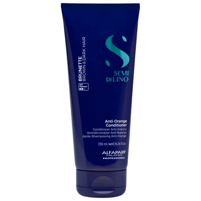 Alfaparf Milano Conditioner|Semi Di Lino Brunette Anti-Orange Conditioner