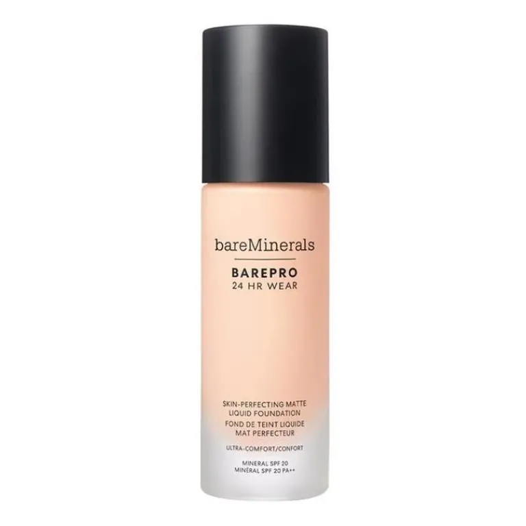 BareMinerals Foundation|BarePro 24HR Wear Matte Liquid Foundation SPF 20 Fair 17 Neutral