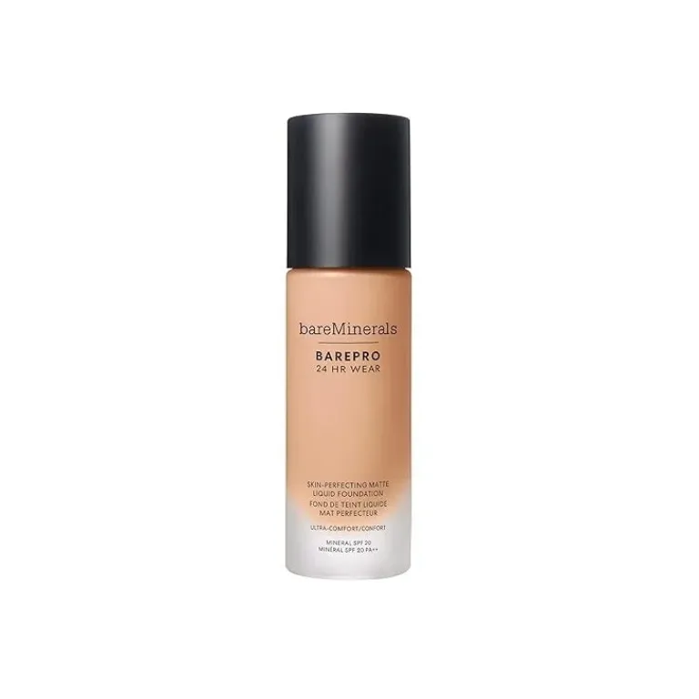 BareMinerals Foundation|BarePro 24HR Wear Matte Liquid Foundation SPF 20 Fair 17 Neutral