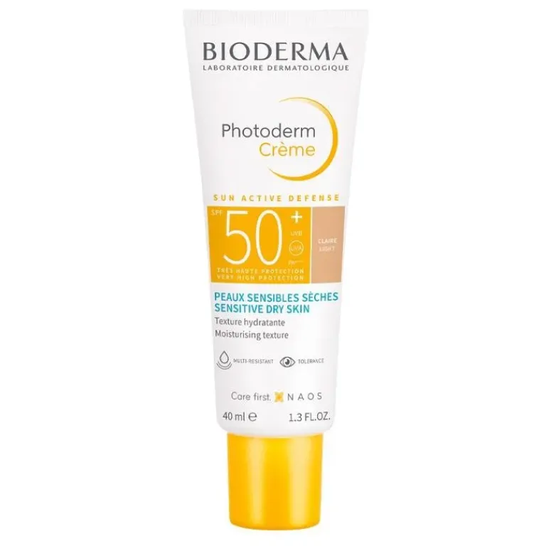 Bioderma Zonbescherming|Photoderm Tinted Aquafluide SPF 50+ Light