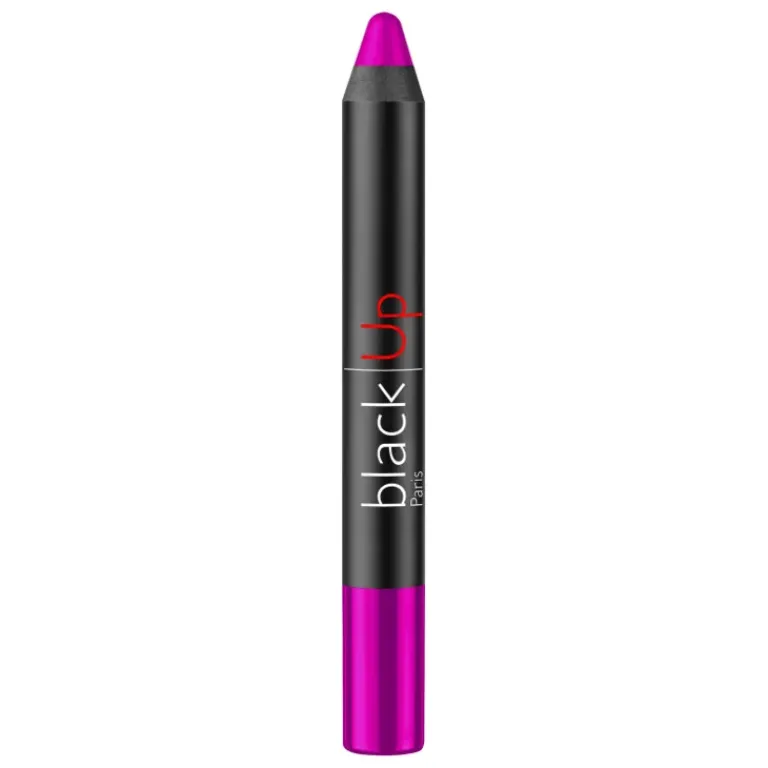Black Up Lipliner|Mat 2 In 1 Lip Pencil JUM17