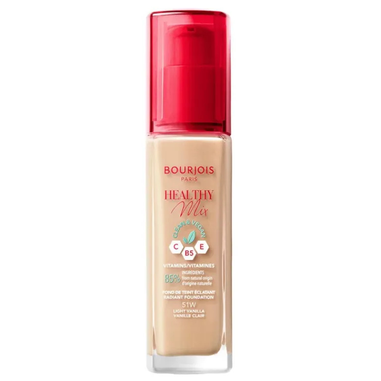 Bourjois Foundation|Healthy Mix Foundation Vegan 52 Vanilla