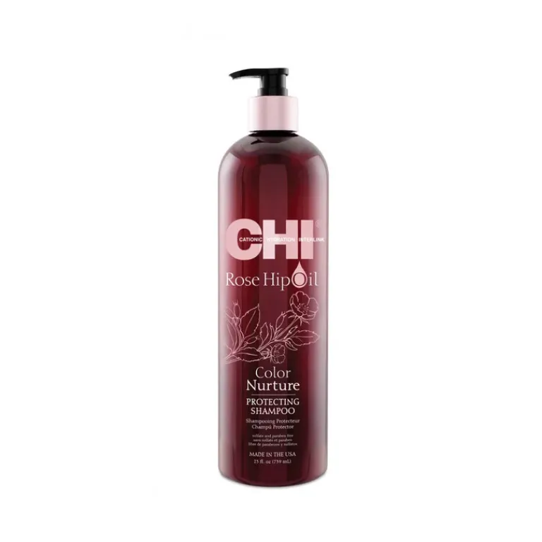 CHI Shampoo|Rose Hip Oil Color Nurture Protecting Shampoo