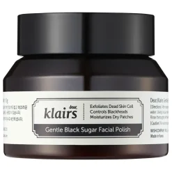 Dear Klairs Gezichtsreiniging|Gentle Black Sugar Facial Polish 110 gram