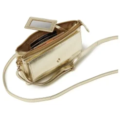 dR Amsterdam Clutch|Clutch Metallics Light Gold