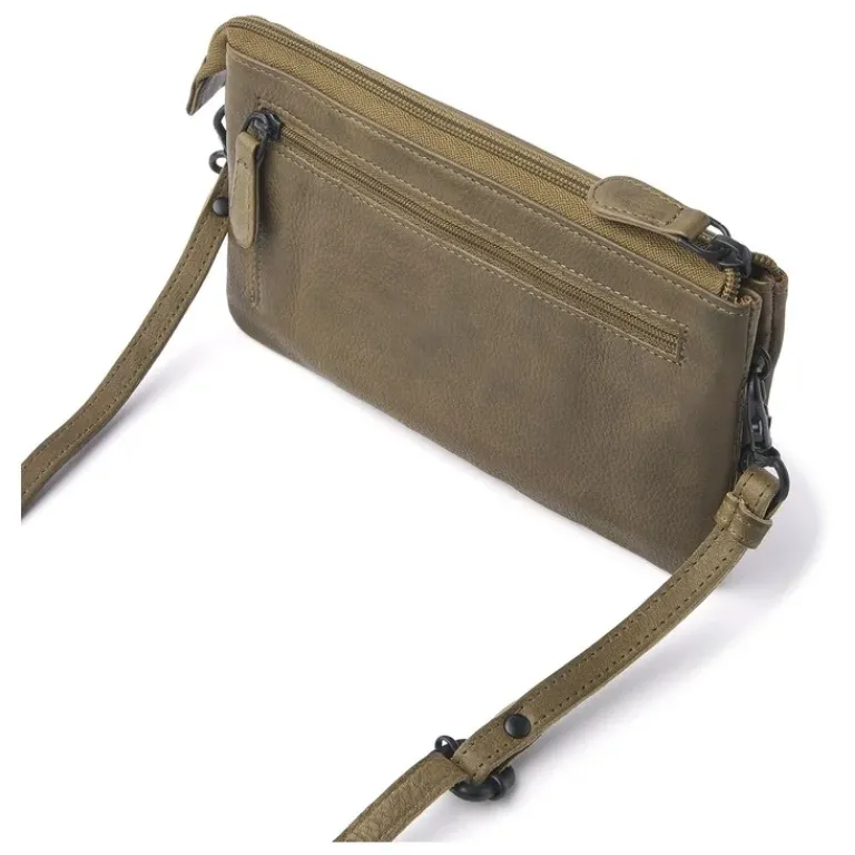 dR Amsterdam Clutch|Clutch Olive