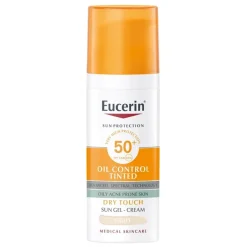 Eucerin Zonbescherming|Sun Oil Control Dry Touch Tinted Gel - Cream SPF 50+ Medium