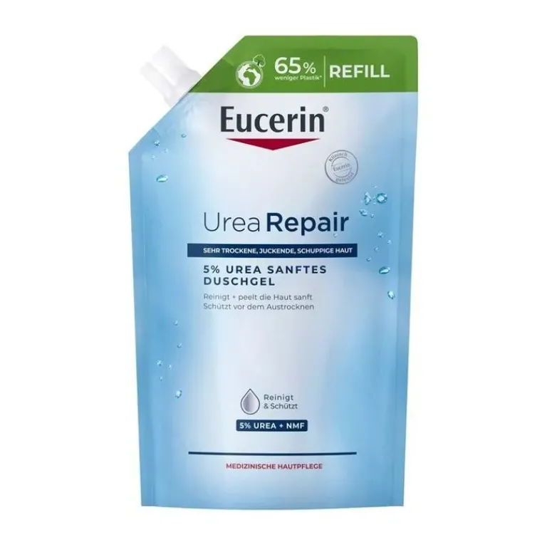 Eucerin Bad- En Doucheproducten|UreaRepair PLUS 5% Urea Gentle Douchegel Refill