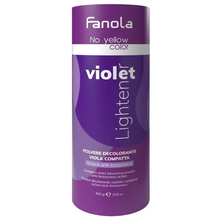 Fanola Blondering|No Yellow Violet Lightener Blondeerpoeder 450 gram