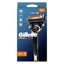 Gillette Baard- En Scheerproducten|Fusion Scheermesjes 1 scheermes + 2 scheermesjes