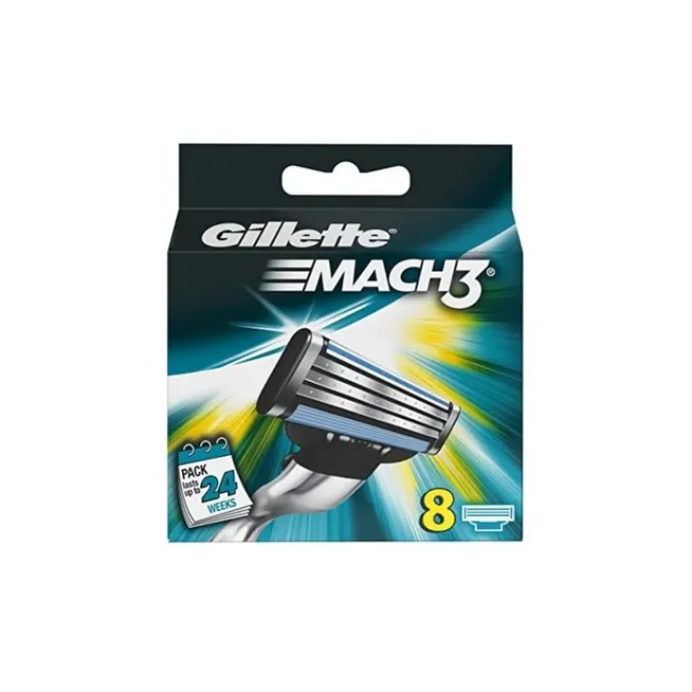 Gillette Baard- En Scheerproducten|Mach3 8 stuks