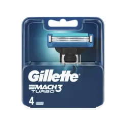 Gillette Baard- En Scheerproducten|Mach3 Turbo 4 stuks