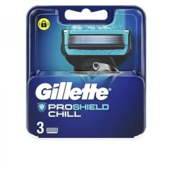 Gillette Baard- En Scheerproducten|Proshield Chill Scheermesjes 3 stuks