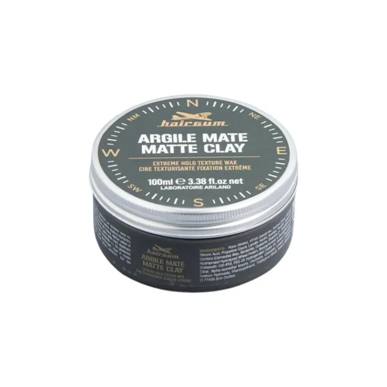 Hairgum Styling|Argile Mate Matte Clay