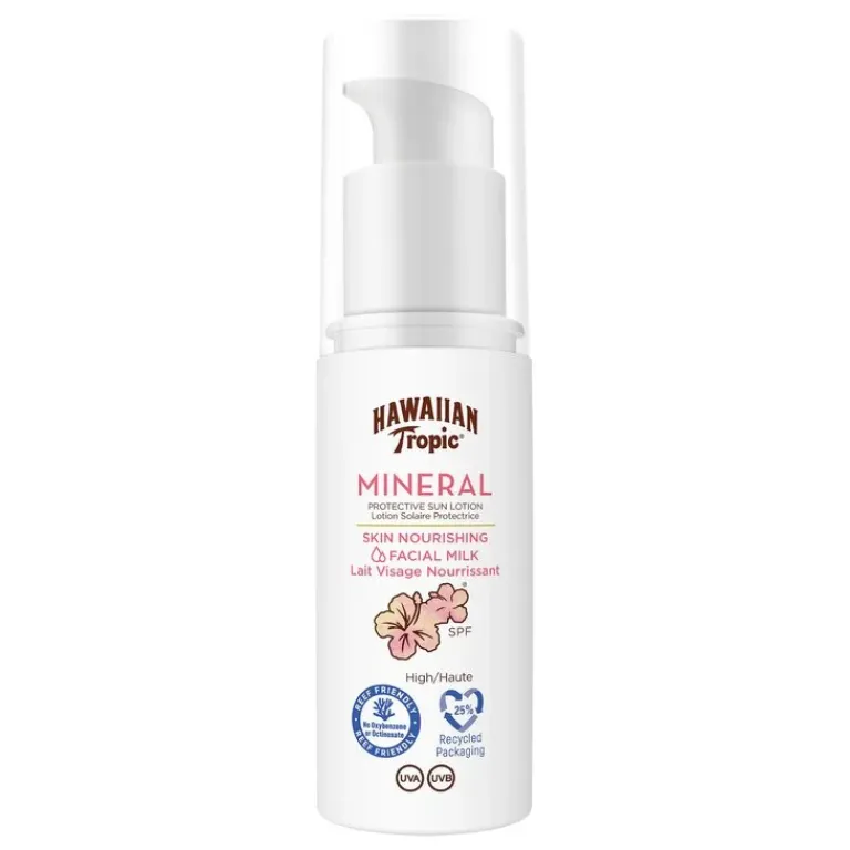 Hawaiian Tropic Zonbescherming|Mineral Sunmilk Face Lotion SPF 30
