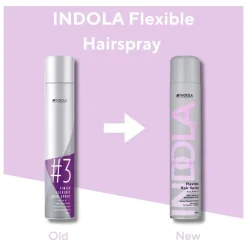 Indola Styling Spray|Care & Style Finish Flexible Hair Spray