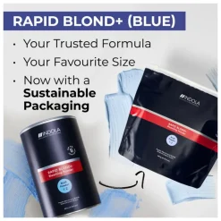 Indola Blondering|Rapid Blonde + Blue Blondeerpoeder 450 gram