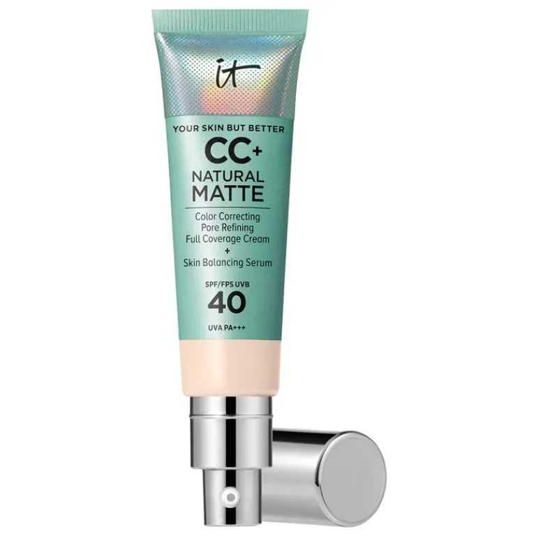 iT Cosmetics Dagcrème|Your Skin But Better CC+ Natural Matte SPF 40 Fair Light
