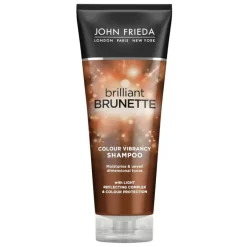 John Frieda Shampoo|Brilliant Brunette Colour Protecting Moisturizing Shampoo