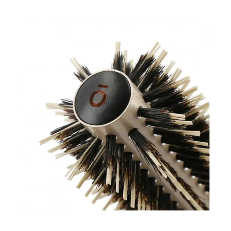 Kashōki Haarborstels|Natural Beauty Wooden Round Brush 18 mm