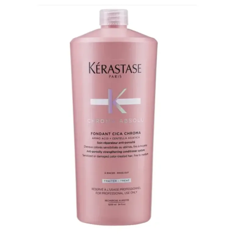 Kérastase Conditioner|Cica Chroma Absolu Anti-Porosity strengthening Conditioner