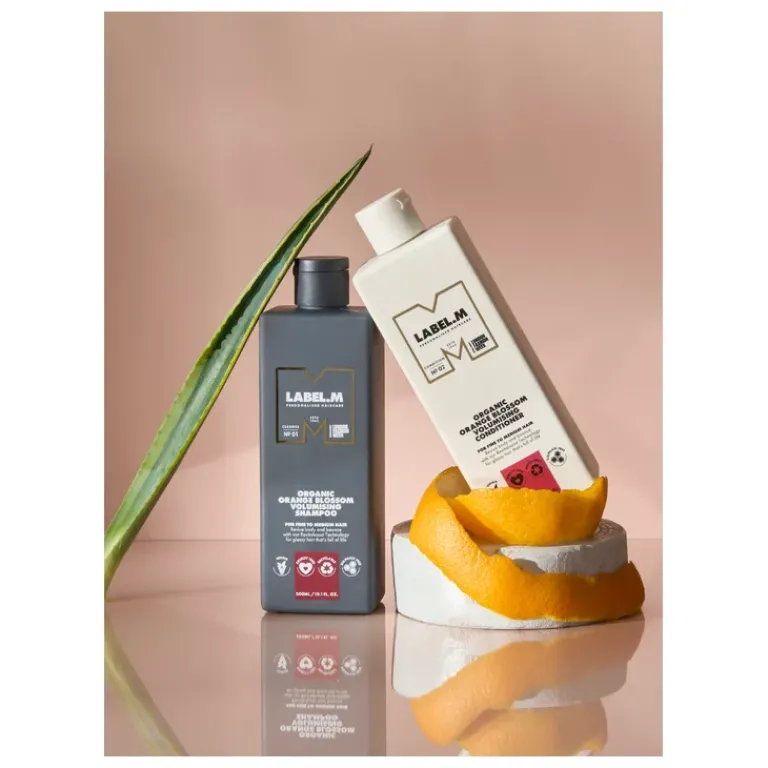 Label.m Shampoo|Organic Orange Blossom Volumising Shampoo