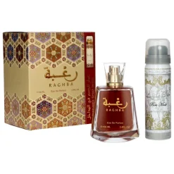 Lattafa Unisex Gift Sets|Heren Gift Sets|Raghba Gift Set