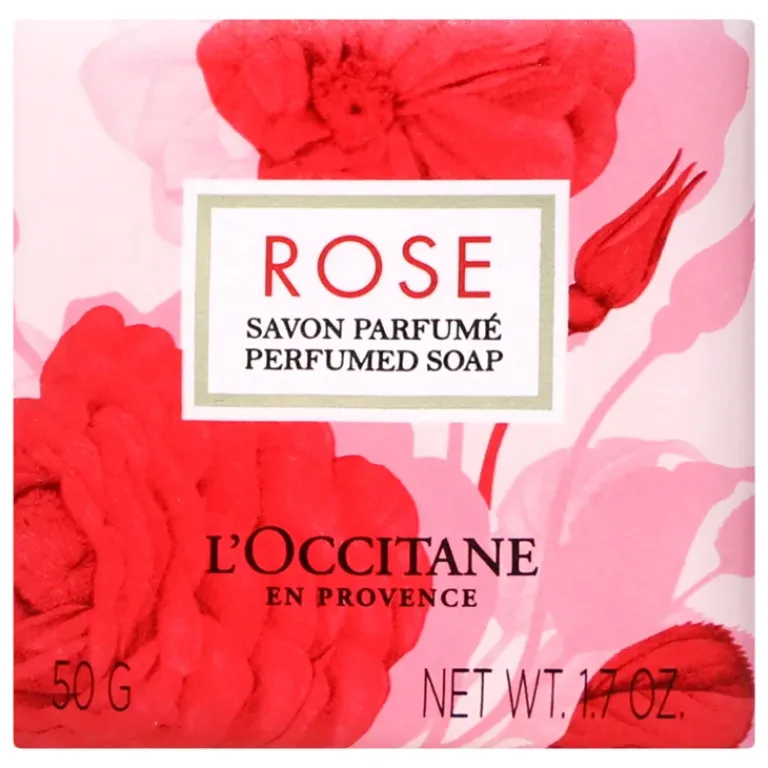 L'Occitane Dames Bad-En Doucheproducten|Rose Perfumed Zeep 50 gram