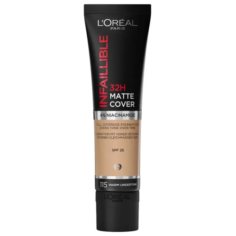 L'Oréal Foundation|32H Infaillible Matte Cover Foundation 145 Warm