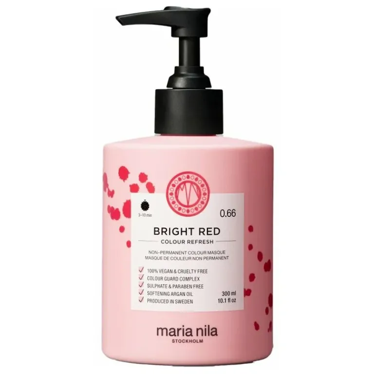 Maria Nila Haarkleuring|Colour Refresh Kleurmasker Bright Red