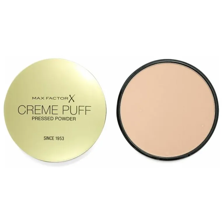Max Factor Foundation|Creme Puff Pressed Powder Foundation 55 Candle Glow