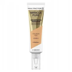 Max Factor Foundation|Miracle Pure Skin Improving Foundation 76 Warm Golden