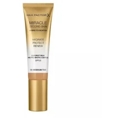Max Factor Foundation|Miracle Second Skin Hybrid Foundation 08 Medium Tan