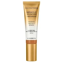 Max Factor Foundation|Miracle Second Skin Hybrid Foundation 08 Medium Tan
