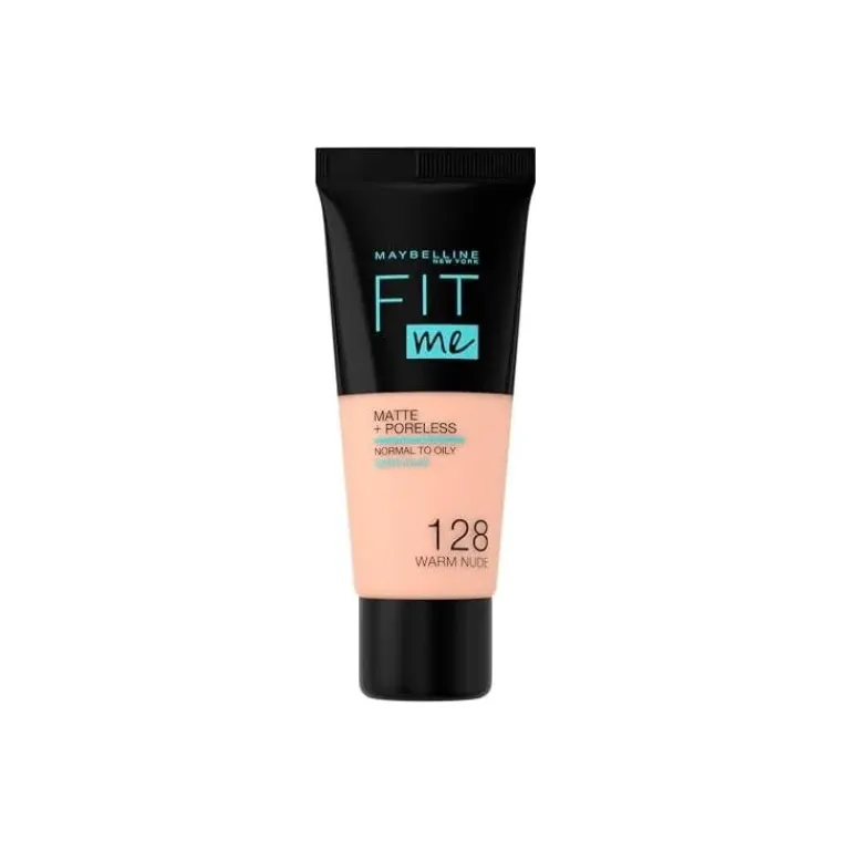 Maybelline Foundation|Fit Me! Matte+ Poreless Liquid Foundation 110 porcelain