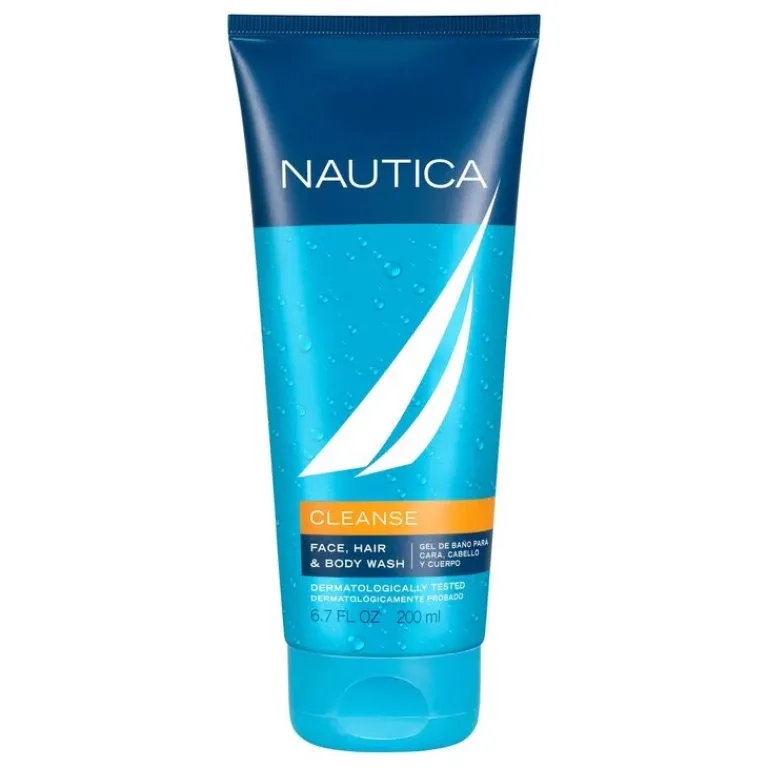 Nautica Heren Bad-En Doucheproducten|Cleanse Face Hair & Body Wash