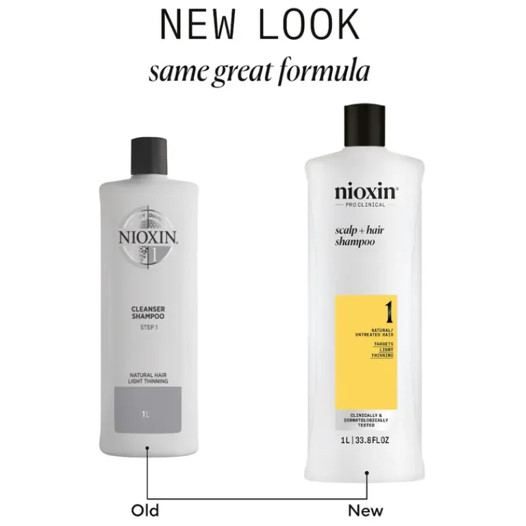 Nioxin Shampoo|System 1 Scalp + Hair Shampoo
