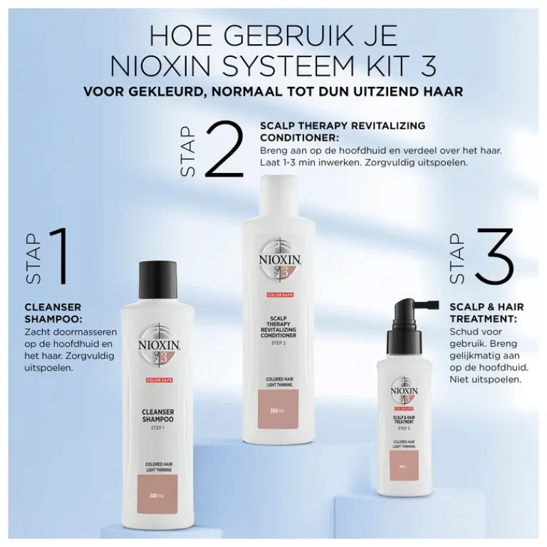 Nioxin Haarproducten Set|system 3 trial kit