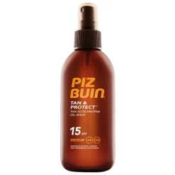 Piz Buin Zonbescherming|Tan & Protect Zonbescherming SPF 15