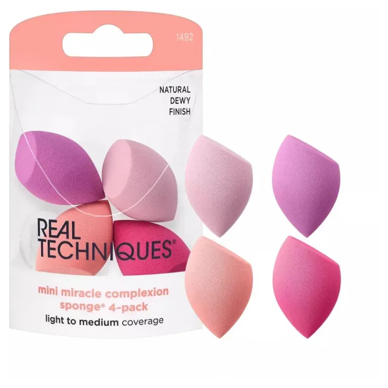 Real Techniques Spons Applicator|Spons applicator 4 stuks
