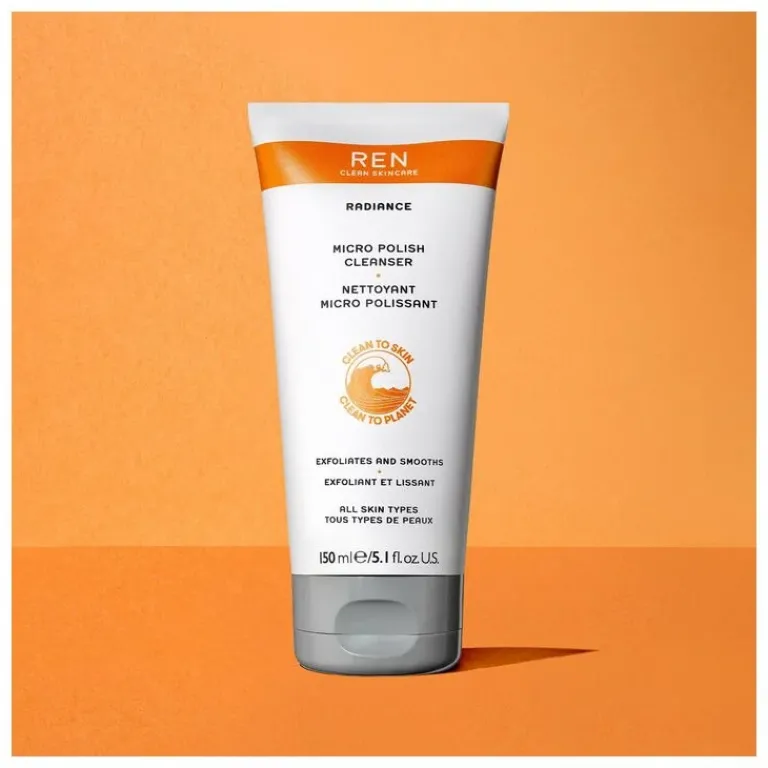 REN Gezichtsreiniging|Radiance Micro Polish Cleanser